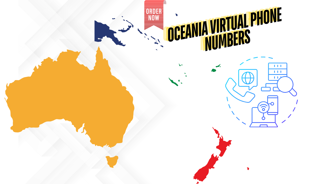 Oceania Virtual Phone Numbers