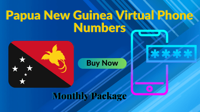 Papua New Guinea Virtual Phone Numbers